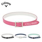 【セール】Callaway キャロウェイ レディース ゴルフ ベルト リバーシブルベルト C25192202 25SS 春夏 グラデーションロゴ刺繍入り 汎用性