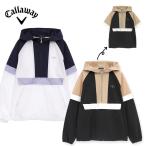 [ распродажа ]Callaway Callaway женский Golf одежда жакет 2WAY половина Zip f-ti- блузон C25215200 25FW осень-зима 8WAY стрейч 