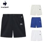 le coq sportif ルコックスポルティフ メンズ ゴルフウェア パンツ 防汚サンスクリーンショートパンツ LG6SHP00M 26SS 春夏 吸汗 2WAYストレッチ