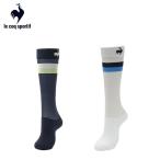 le coq sportif ルコックスポルティフ レディース ゴルフ 靴下 ソックス 透け感ハイソックス LG6SSO06L 26SS 春夏 抗菌防臭 足底のみ