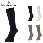 Munsingwear Munsingwear одежда мужской Golf носки носки Crew длина пингвин one отметка носки MG5SSO00M 26FW осень-зима антибактериальный дезодорация 