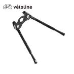 veloline ベロライン ステンレス軸クランクアームスタンド 86954-01 スタンド 自転車 折りたたみ自転車 パーツ アクセサリー 自転車用 ブラック
