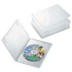 ケース エレコム CD DVD CCD-DVD02CR DVDトールケース(1枚収納×5枚・クリア)