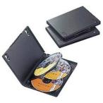 エレコム CCD-DVD08BK DVDトールケース 4枚収納 3枚パック 背ラベル&amp;アイコンシール付き ブラック