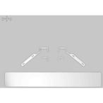  утро день дерево обработка WS-F820SB-W эффект живого звука балка полки доска SWING белый WSF820SBW