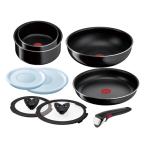【在庫限り】ティファール(T-FAL) L43891 インジニオ・ネオ ハードチタニウム・インテンス セット9【ガス火専用】