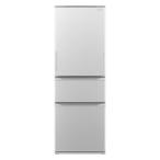 ショッピング冷蔵庫 マット 【無料長期保証】シャープ SJX370MS 冷蔵庫 プラズマクラスター冷蔵庫 どっちもドア 374L マットシルバー