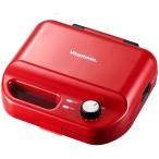 ビタントニオ VWH-50-R ワッフル＆ホットサンドベーカー レッド