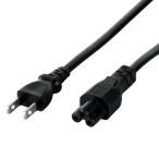 バッファロー BSACC0820BKA 電源ケーブル　DELL／HP用　3ピンソケット（メス）⇔2ピンプラグ（オス） 2.0m ブラック