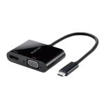  Elecom AD-CHDMIVGABK изменение адаптер Type-C to HDMI&amp;VGA. производства * повышение режим соответствует 4K2K30Hz соответствует черный 