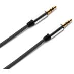 PGA PG-AUX05M11BK 3.5mm стерео Mini штекер AUX аудио кабель жесткий 0.5m Premium Style черный PGAUX05M11BK