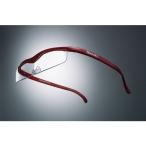 ハズキカンパニー ハズキクールクリアレンズ1.6倍率 ハズキルーペ 赤