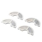 エレコム PET-WD02FT4 ペット用自動給水器 交換用軟水化フィルター 4枚入り イオン交換樹脂