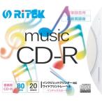 RiDATA CDRM8020PC музыка для CD-R широкий принт этикетка диск 80 минут 20 листов тонкий кейс 