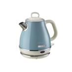 アリエテ 2868BL デンキケトル 1L レトロデザイン ブルー