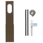 日晴金属 CMP4BB エアコン配管用アルミ窓パネル クーラーキヤッチャー