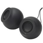 エレコム SP-P10CUBBK パソコン用2.0chスピーカー USB給電 Stina  ブラック