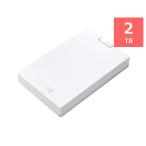 バッファロー HD-PCG2.0U3-GWA ミニステーション USB3.1(Gen1)/USB3.0 ポータブルHDD 2TB ホワイト