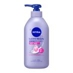 ショッピングニベア 花王 ニベア ルーセントビューティ ディープモイスチャー 浸透保湿美容液ボディミルク ポンプ 350g