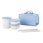 ショッピングお弁当箱 THERMOS サーモス 保温お弁当箱 食洗機対応 250ml 380ml ミッフィー アッシュブルー DBQ-257B-ASB