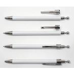 吊り下げチャーム取付可能・加工用真鍮ノックストレートボールペン 金属クリップ添付 10本パック T22-O-TK175B-10