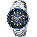 Casio Men's EF539D-1A2 Edifice ステンレススチール アナログ ブラックダイヤル クロノグラフウォッチ 並行輸入品