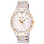 SEIKO クラシック シルバーダイヤル 2トーン メンズウォッチ SGEH82P1 並行輸入品