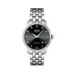 MIDO Baroncelli M86004181 メンズ腕時計 38mm ステンレス ブラックダイヤル スイス自動巻き 80時間PR サファイアクリスタル シースルーバック
