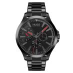 [Hugo Boss] 腕時計 HUGO #LEAP 1530175 ブラック