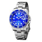 Whatswatch PA-0051 40mm Parnis セラミックベゼル 夜光マーク サブマリーナースタイル 自動腕時計
