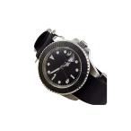 WhatsWatch 40mm parnis ブラック GMT セラミックベゼル サファイアクリスタル 自動巻き メンズウォッチ PA-0111172