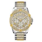 GUESS Men's Quartz Stainless Steel Casual Watch%カンマ% Color:Two Tone (Model: U0799G4)