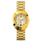 Rado DiaStar オリジナル スイス製 自動巻き 腕時計 ステンレススチールベルト ゴールド 21 (モデル: R12413314), ゴールド, 自動巻き腕時計。