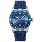 Breitling Superocean Heritage II 自動巻き 46mm ブルーダイヤル メンズ腕時計 AB2020161C1S1