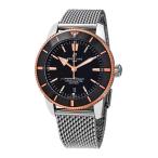 Breitling Superocean Heritage II 自動クロノメーター ブラックダイヤル メンズ腕時計 UB2030121B1A1