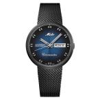 MIDO コマンダー シェード M842932511 37mm スイス自動巻き ブルーダイヤル デイデイト 80時間