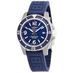 Breitling SuperOcean 自動クロノメーター ブルーダイヤル メンズ腕時計 A17366D81C1S2 ダイビングウォッチ, ダイビングウォッチ。