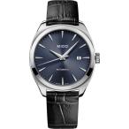 MIDO Belluna Royal M0245071604100 スイス自動巻き 41.3mm ブルー文字盤 シースルーバック 80時間