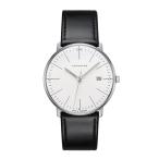 Junghans Max Bill シルバーダイヤル サファイアクリスタル クォーツウォッチ 41/4817.02, 38 mm, 最大請求書