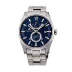 Orient Star メンズ クラシック 自動巻き ブルーダイヤル サファイアガラス 腕時計 RE-HK0002L、ブルー, ブルー, ブレスレット