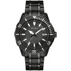 Bulova メンズ クラシック スポーツ腕時計 3針 日付 ブラックイオンメッキ ステンレス クォーツ 98B361