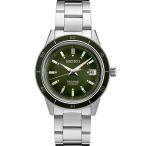 SEIKO Presage 自動グリーンダイヤル メンズウォッチ SRPG07, グリーン, カジュアル、クラシック、ダイバー、ドレス/フォーマル。