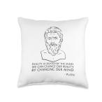 Plato - Reality Is Created By The Mind - Greek Phi