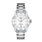 Tissot シースター 1000 T1202101101100 36mm 腕時計 スイスクォーツ ステンレスブレスレット ホワイト文字盤 300m防水
