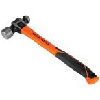 Klein Tools H80332 Ball-Peen Hammer, 32-Ounce Head, Fiberglass Non-Slip Shock Absorbing Grip Handle with Tether Hole, 15-Inch
