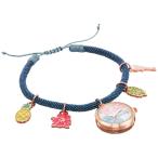 Accutime для девочки Lili and Stitch кварц часы нейлон с ремешком ., голубой,1 ( модель :LAS8009AZ), Gold / голубой,LAS8009AZ, Gold / голубой, L