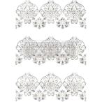 Prima Decor Transfers= античный da маска рисунок Total сиденье размер 24 дюймовый x 35 дюймовый,3 листов . cut 655350659912 Рождество украшение подарок мужчина 