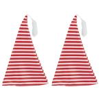Beistle 2ピース ユニ 大人サイズ ストッキング スリーピング ナイトキャップ ヘッドウェア、クリスマス帽子、冬テーマパーティー用品、レッド/ホワイト