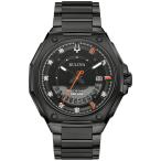 Bulova Marc Anthony メンズ Series X ダイヤモンドダイヤル 98D183 ブラックイオンメッキ ポリッシュ・ブラッシュ仕上げ ステンレススチール 腕時計