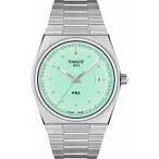 Tissot PRX T1374101109101 40mm ライトグリーンダイヤル ステンレスケース クォーツ デイト スイス製